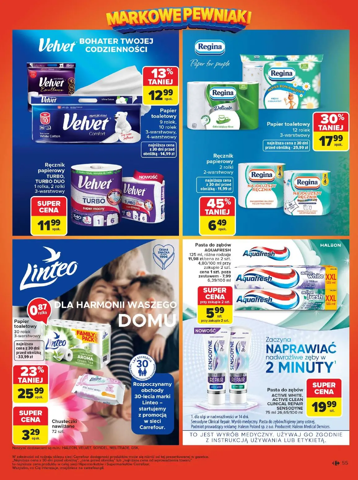 gazetka promocyjna Carrefour Markowa pewniaki - Strona 57