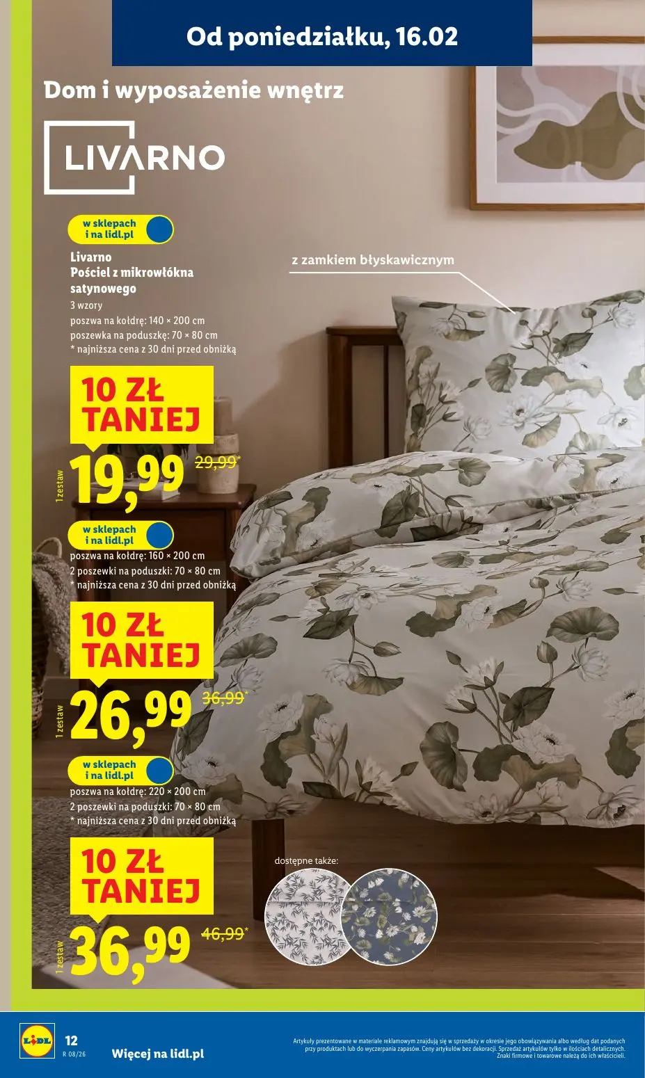 gazetka promocyjna LIDL Od poniedziałku - Strona 12
