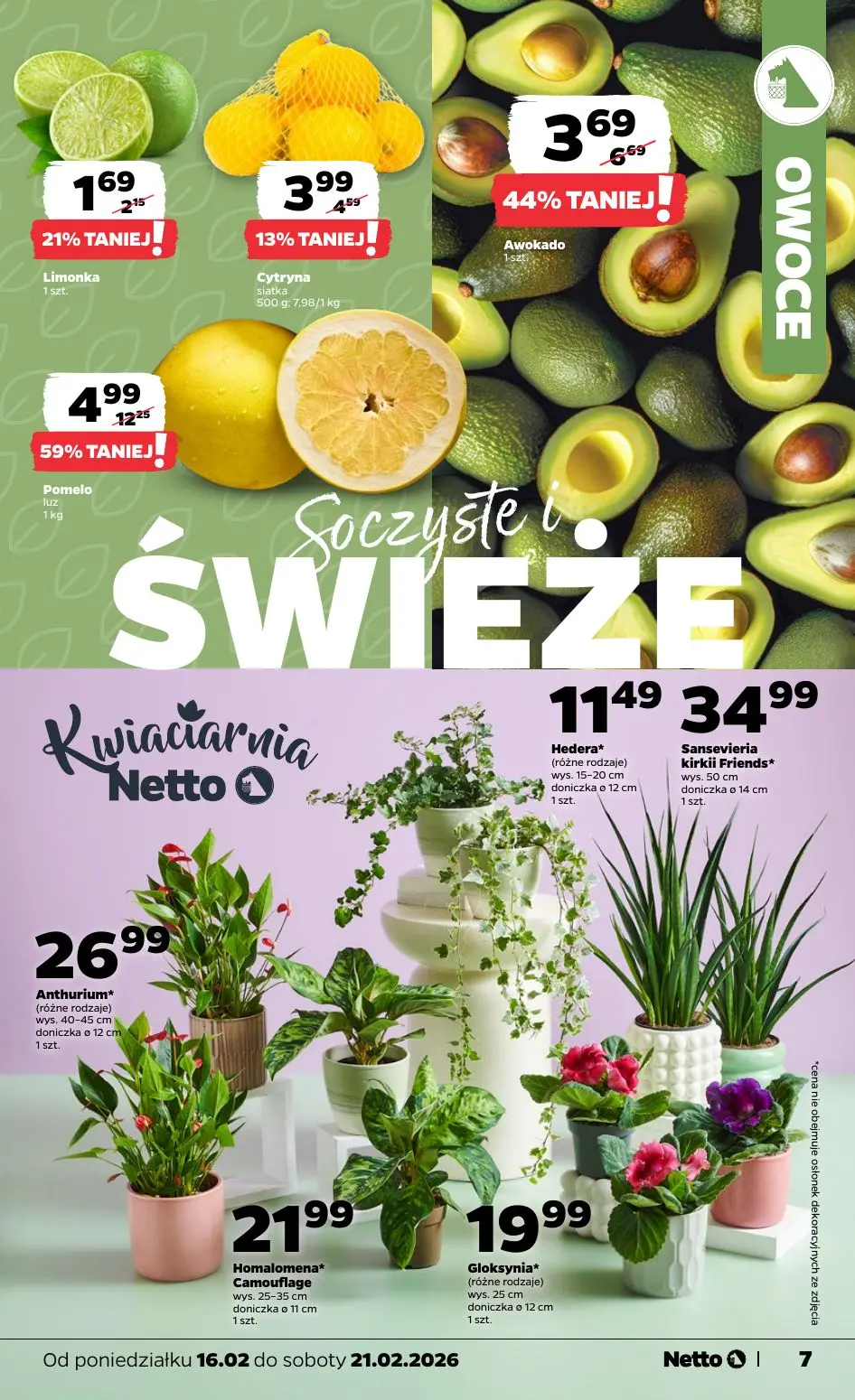 gazetka promocyjna NETTO Od poniedziałku, Tanio i świeżo - Strona 7