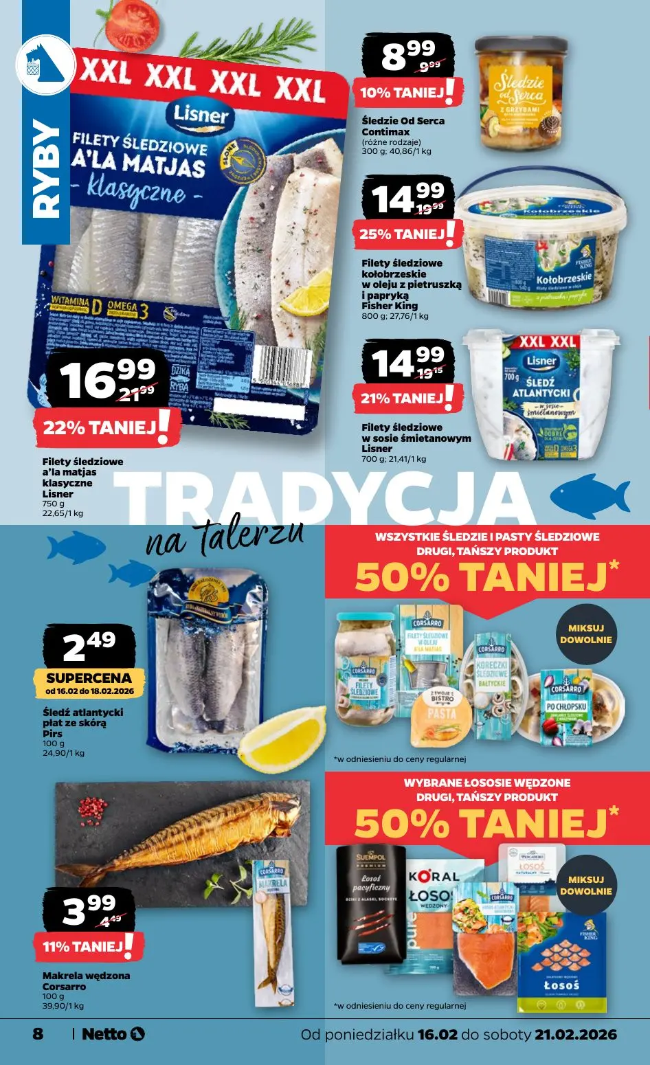gazetka promocyjna NETTO Od poniedziałku, Tanio i świeżo - Strona 8