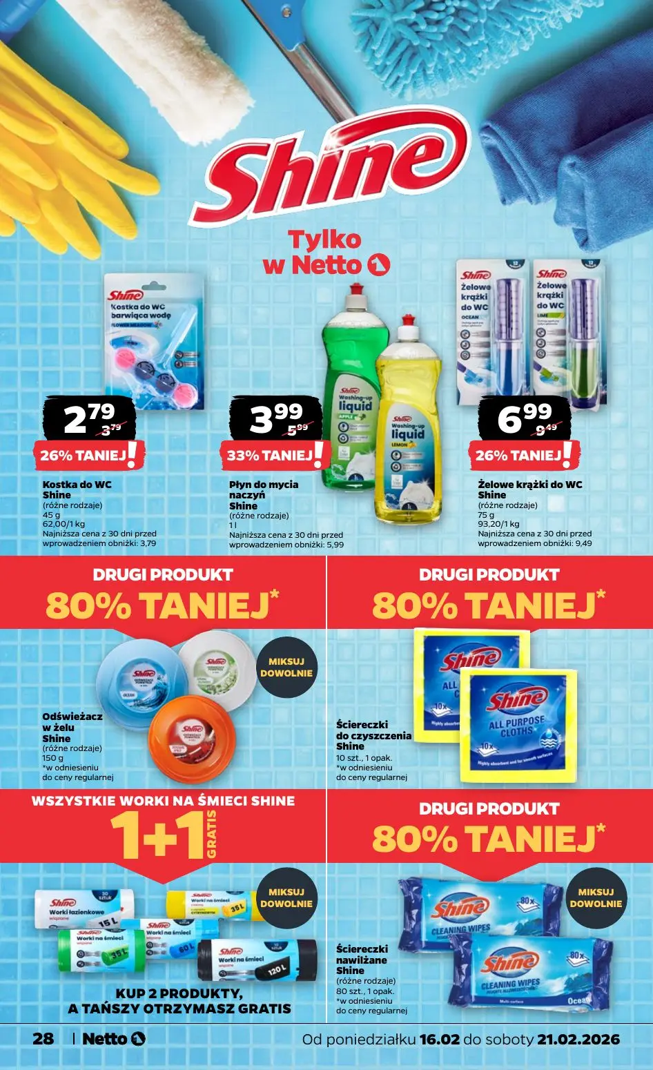 gazetka promocyjna NETTO Od poniedziałku, Tanio i świeżo - Strona 28