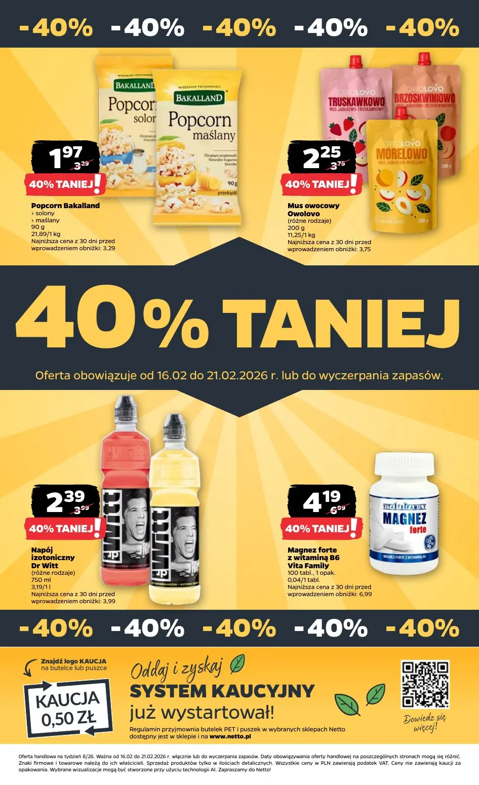 gazetka promocyjna NETTO Od poniedziałku, Tanio i świeżo - Strona 32