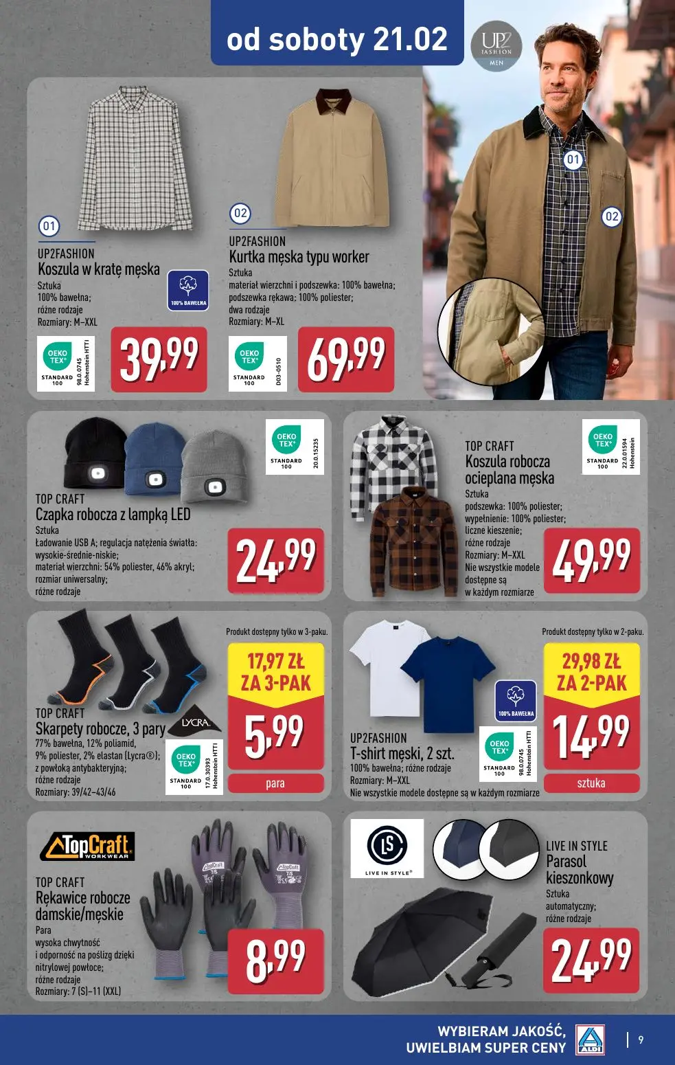 gazetka promocyjna ALDI Oferta od 18.02 - Strona 9