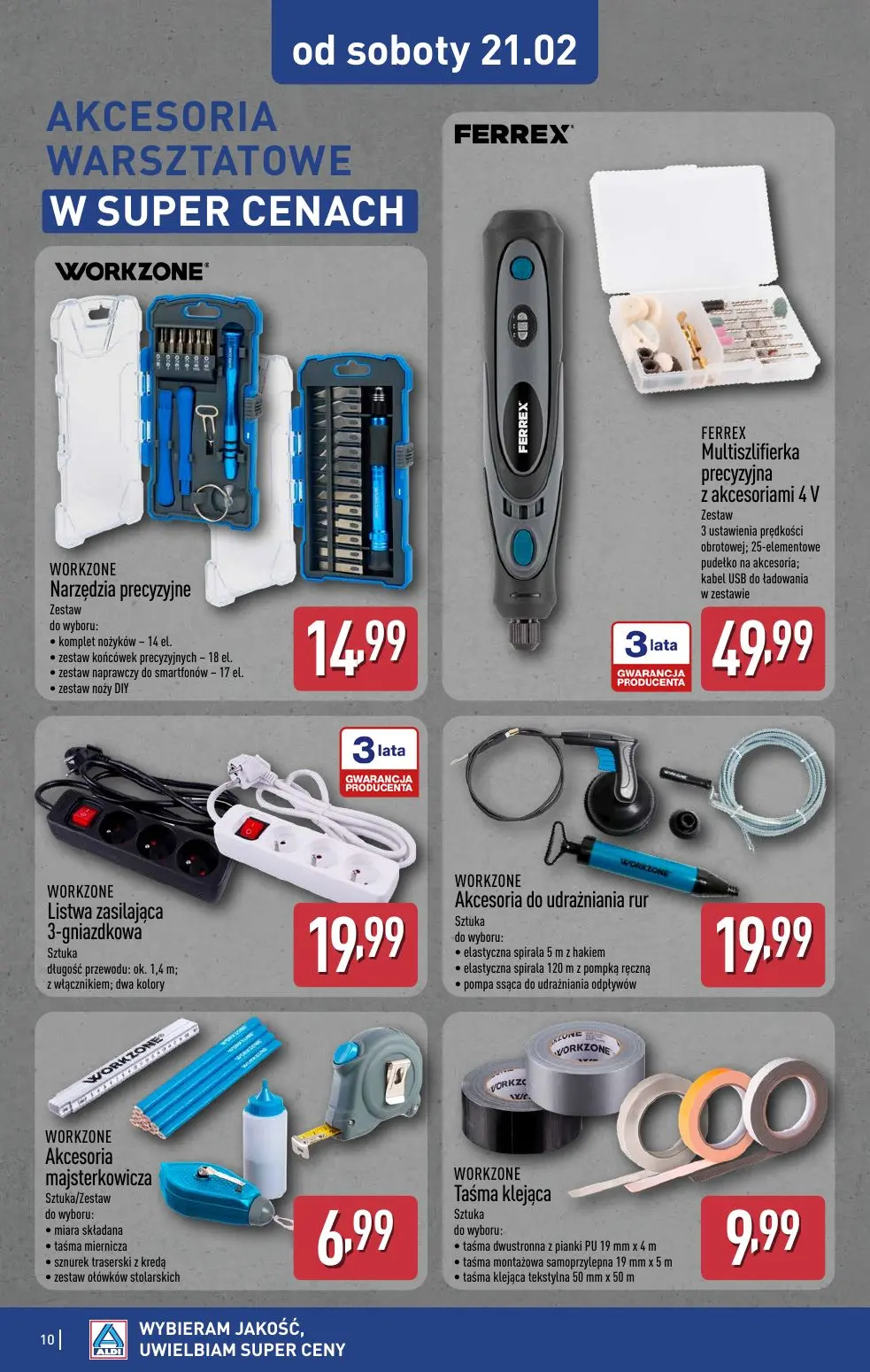 gazetka promocyjna ALDI Oferta od 18.02 - Strona 10