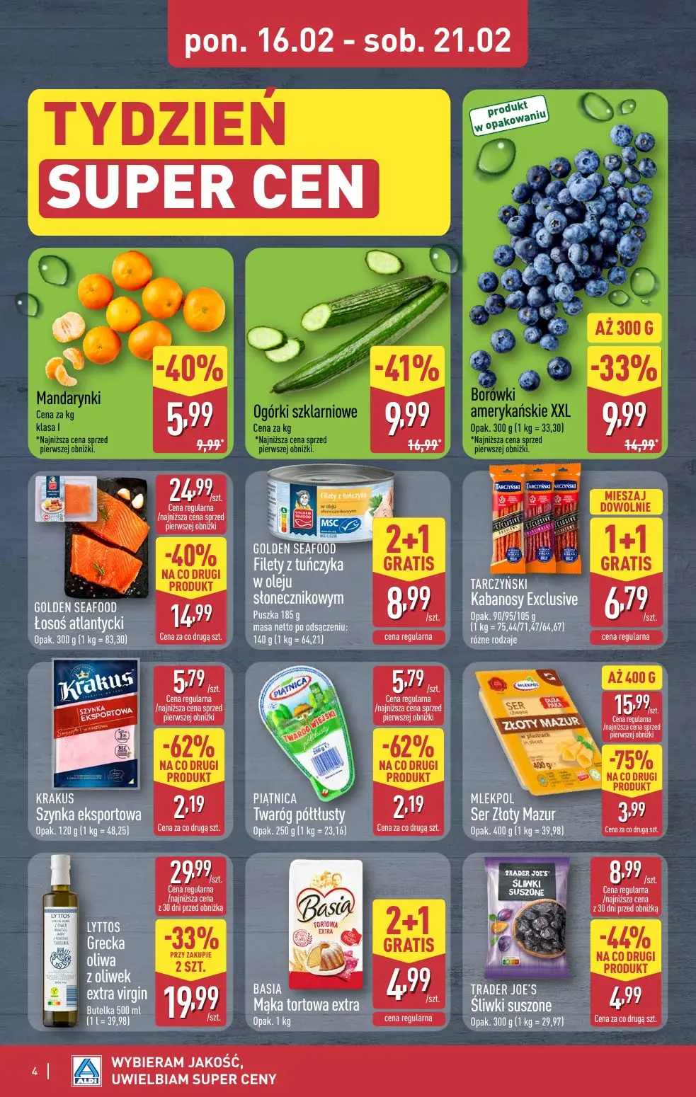 gazetka promocyjna ALDI Wybieram ALDI na tani weekend - Strona 4