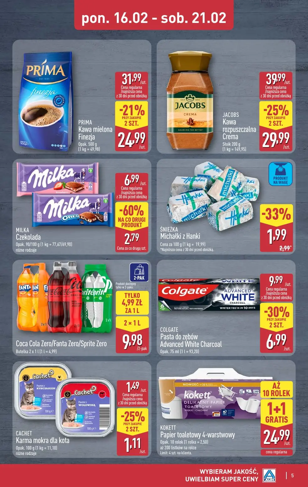 gazetka promocyjna ALDI Wybieram ALDI na tani weekend - Strona 5