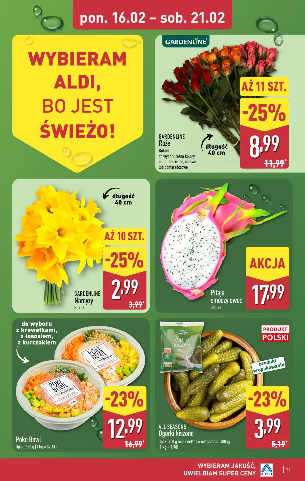 gazetka promocyjna ALDI Wybieram ALDI na tani weekend - Strona 11