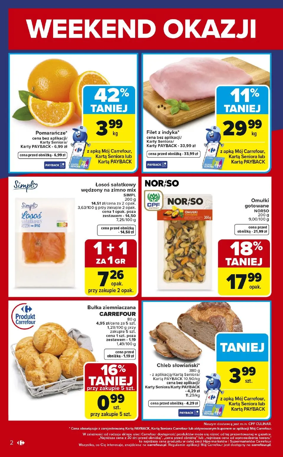 gazetka promocyjna Carrefour Weekend okazji! - Strona 2