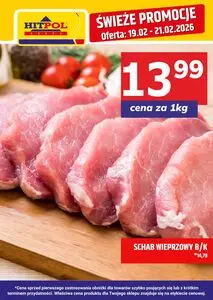 Gazetka promocyjna Hitpol, ważna od 2026-02-19 do 2026-02-21.