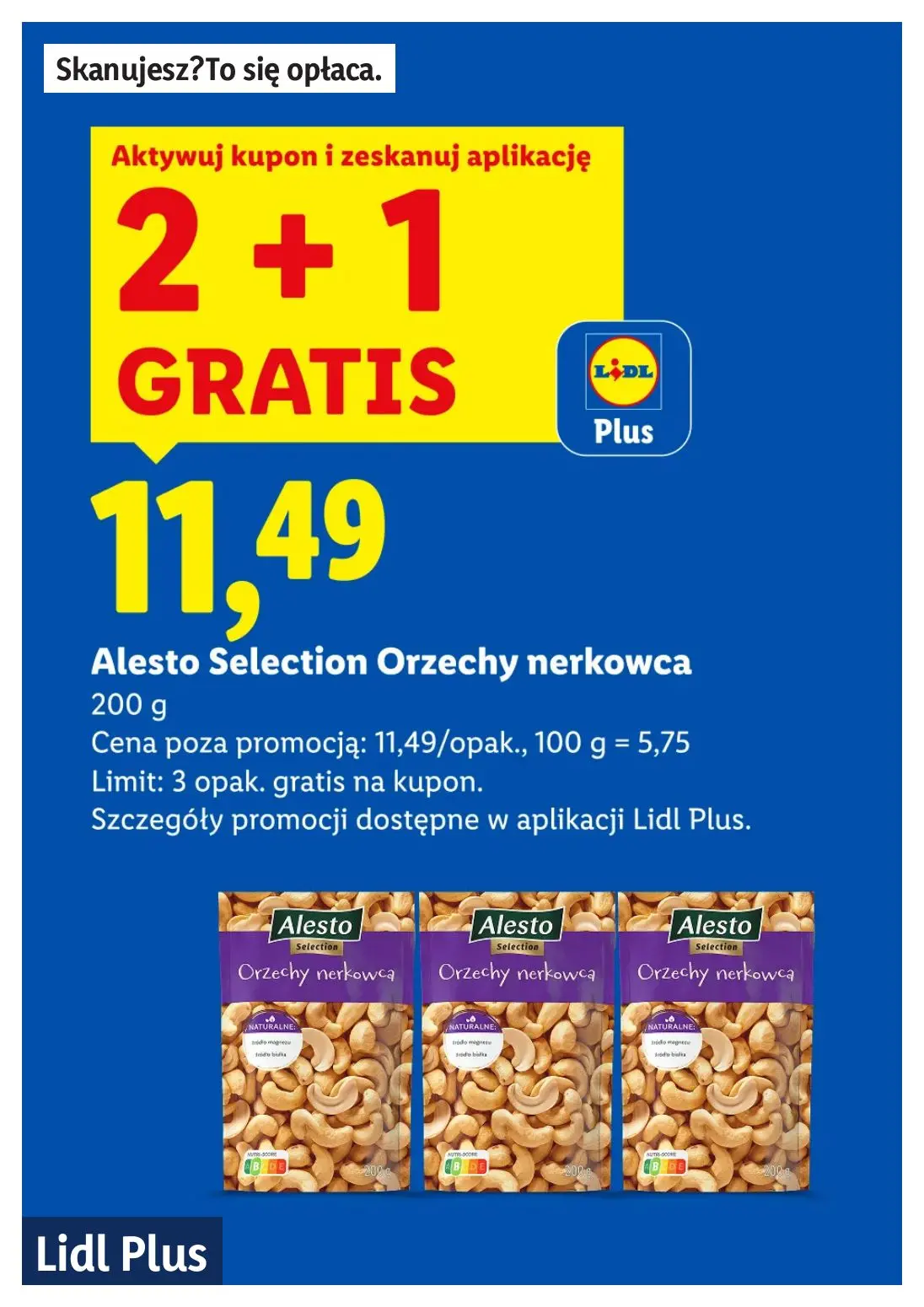 gazetka promocyjna LIDL Lidl plus. Skanujesz - To się opłaca - Strona 5