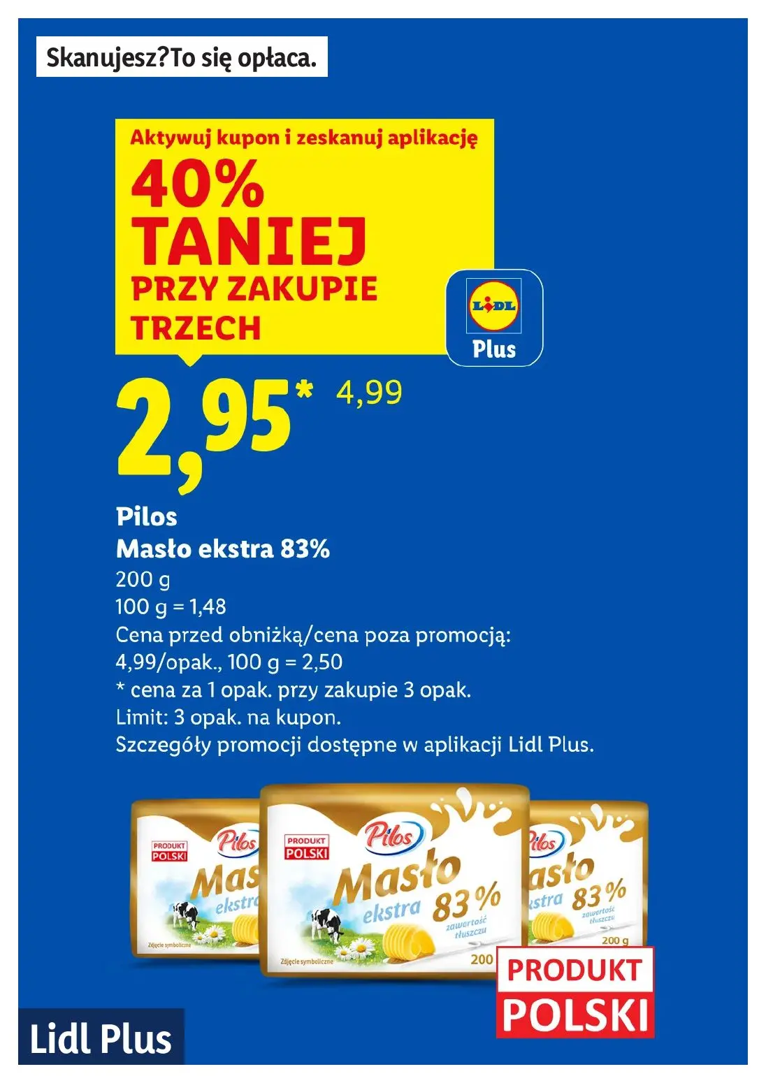 gazetka promocyjna LIDL Lidl plus. Skanujesz - To się opłaca - Strona 6