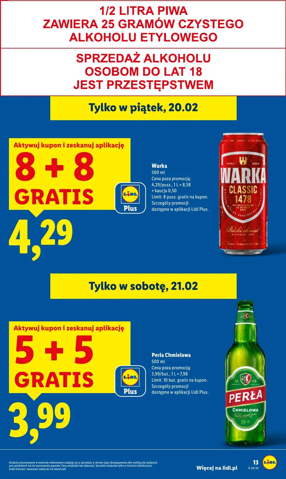 gazetka promocyjna LIDL Od czwartku - Strona 13