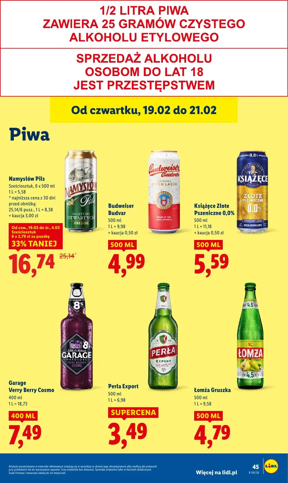 gazetka promocyjna LIDL Od czwartku - Strona 45