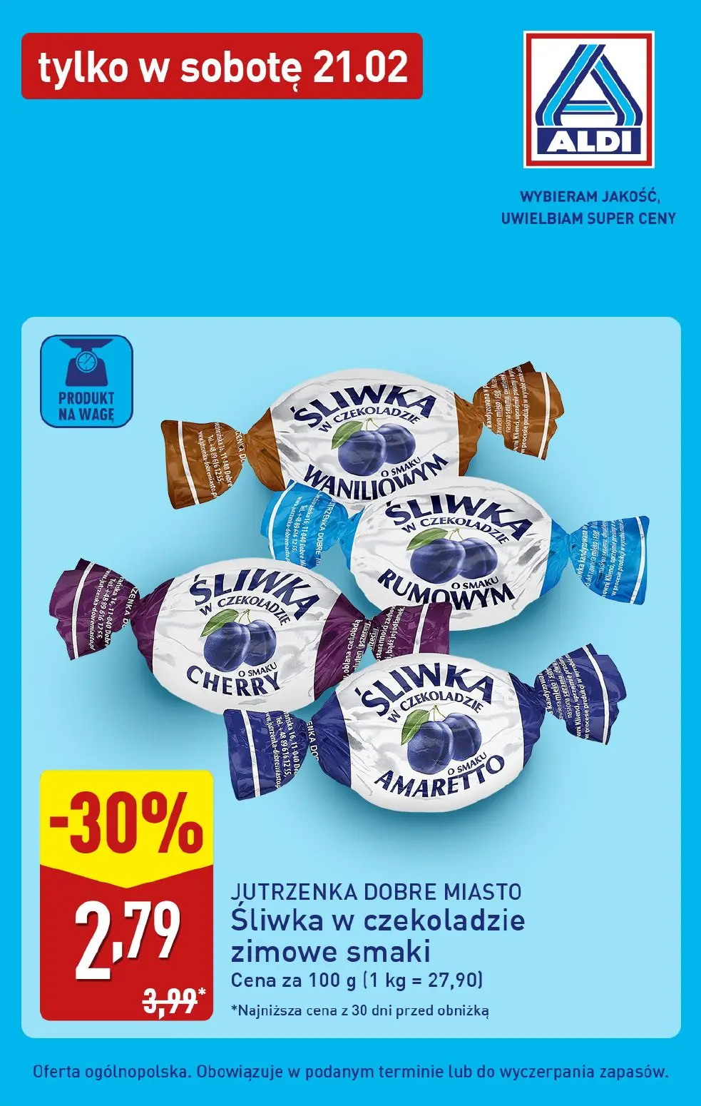 gazetka promocyjna ALDI Tylko w SOBOTĘ - Strona 4