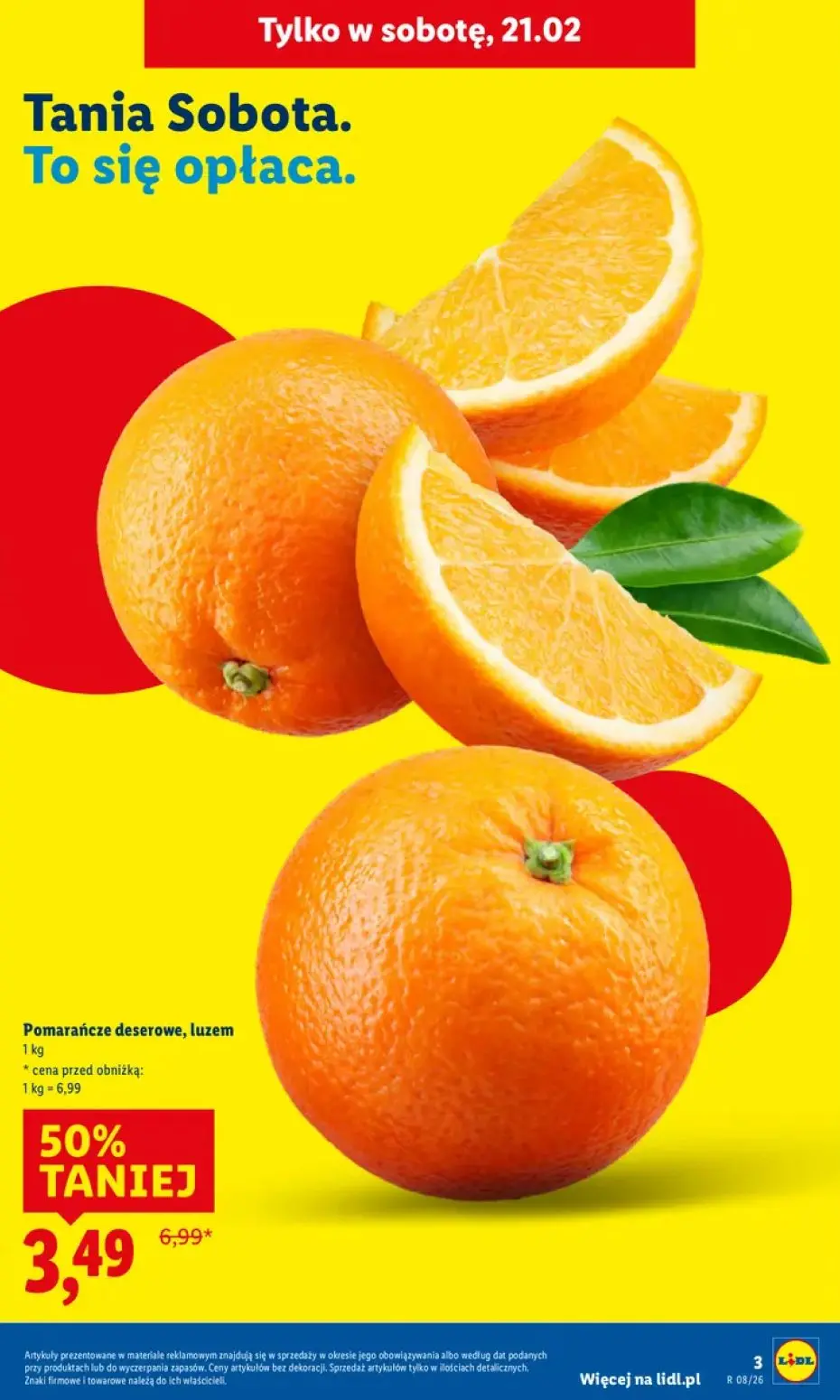 gazetka promocyjna LIDL Tania sobota - Strona 3