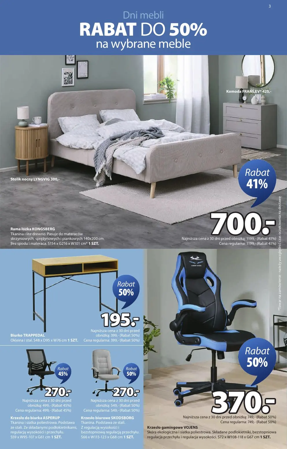 gazetka promocyjna JYSK RABAT DO 60% - Strona 3