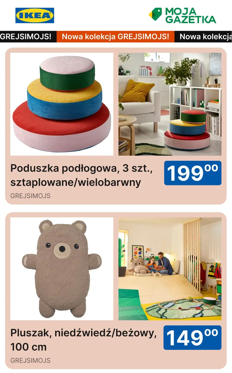 gazetka promocyjna IKEA Nowa kolekcja GREJSIMOJS! - Strona 2