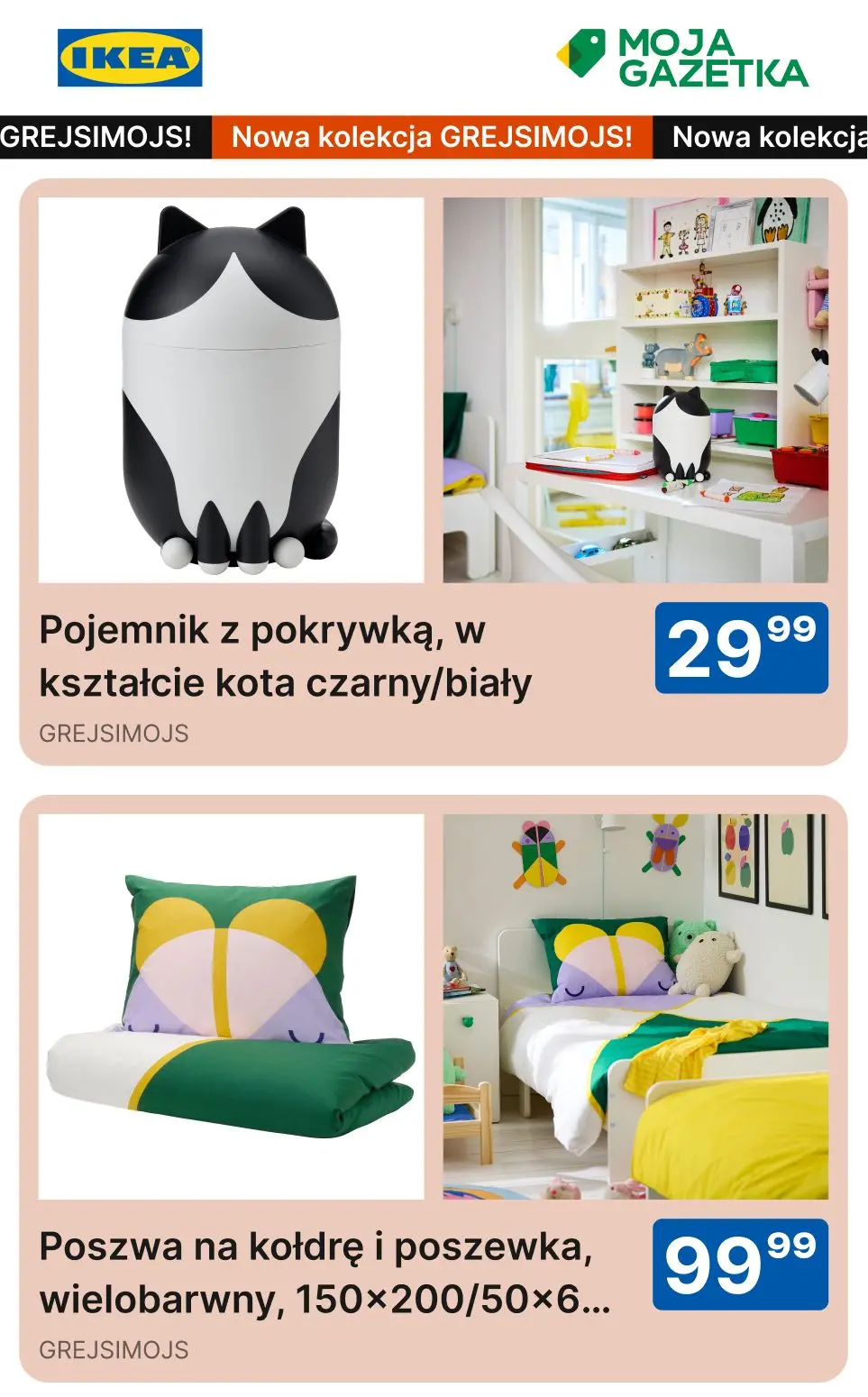 gazetka promocyjna IKEA Nowa kolekcja GREJSIMOJS! - Strona 4
