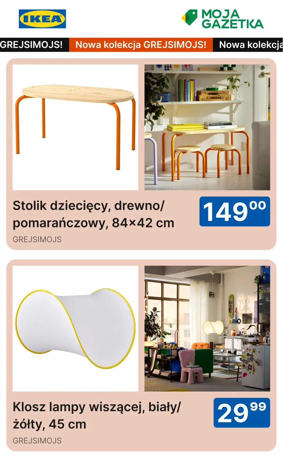 gazetka promocyjna IKEA Nowa kolekcja GREJSIMOJS! - Strona 14