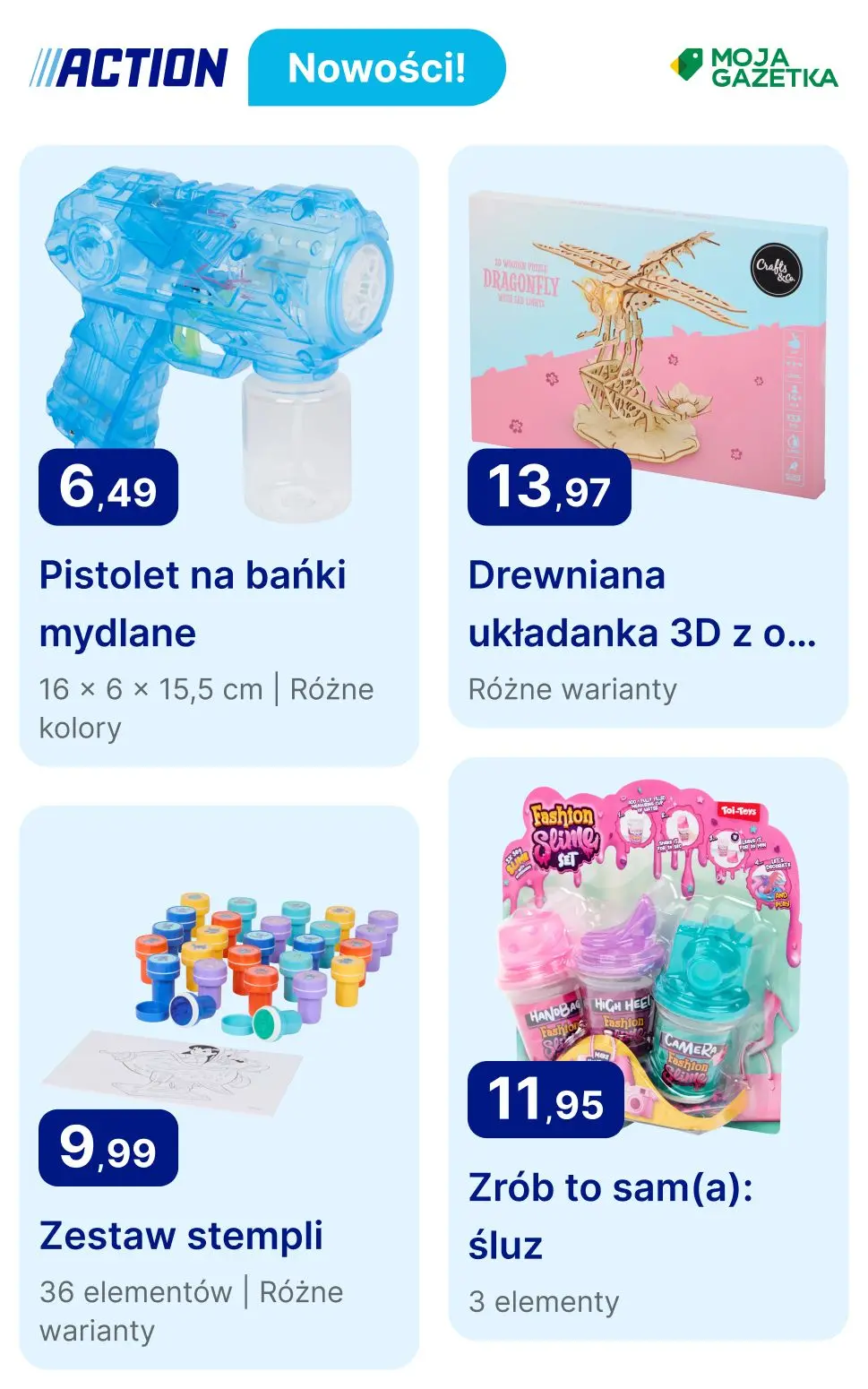 gazetka promocyjna Action Zabawki dla dzieci - Strona 20