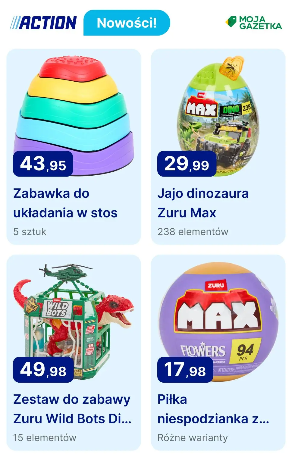 gazetka promocyjna Action Zabawki dla dzieci - Strona 34