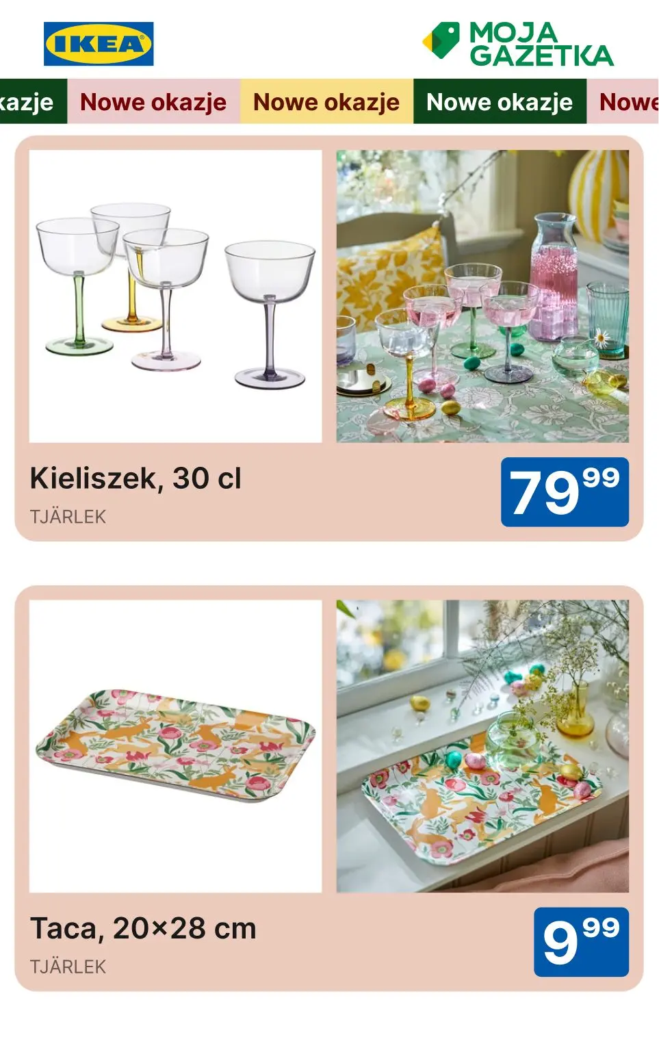 gazetka promocyjna IKEA Zaproś wiosnę do stołu - Strona 4