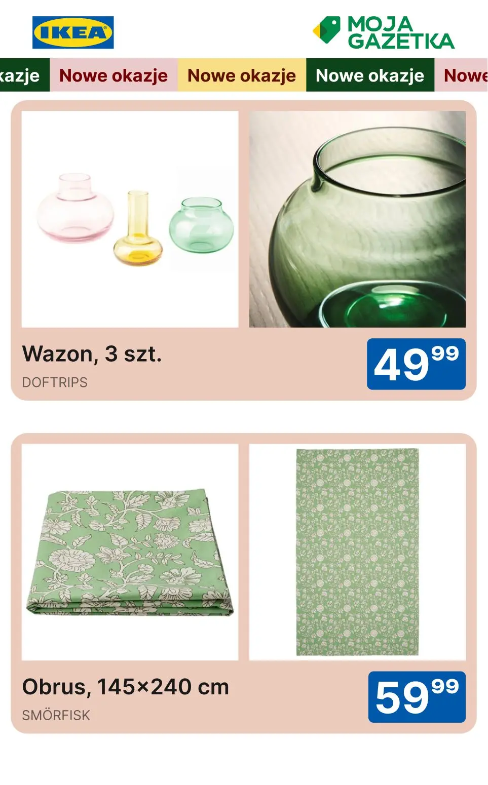 gazetka promocyjna IKEA Zaproś wiosnę do stołu - Strona 6