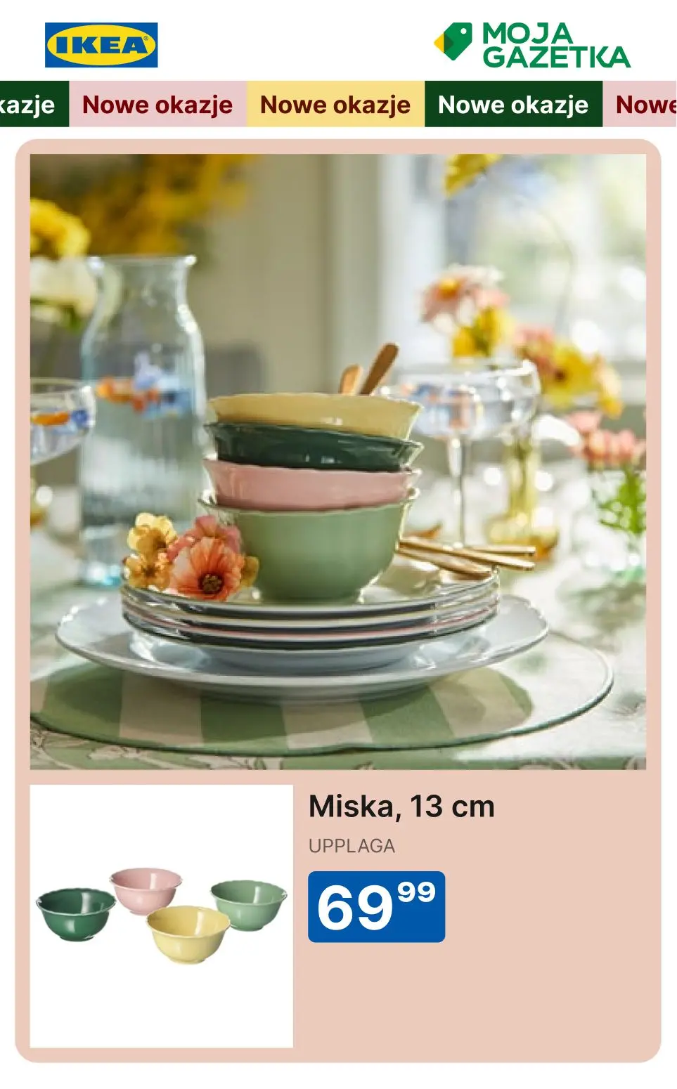 gazetka promocyjna IKEA Zaproś wiosnę do stołu - Strona 9