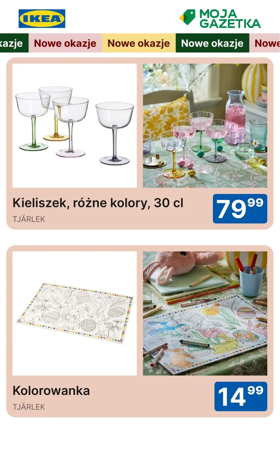 gazetka promocyjna IKEA Zaproś wiosnę do stołu - Strona 14