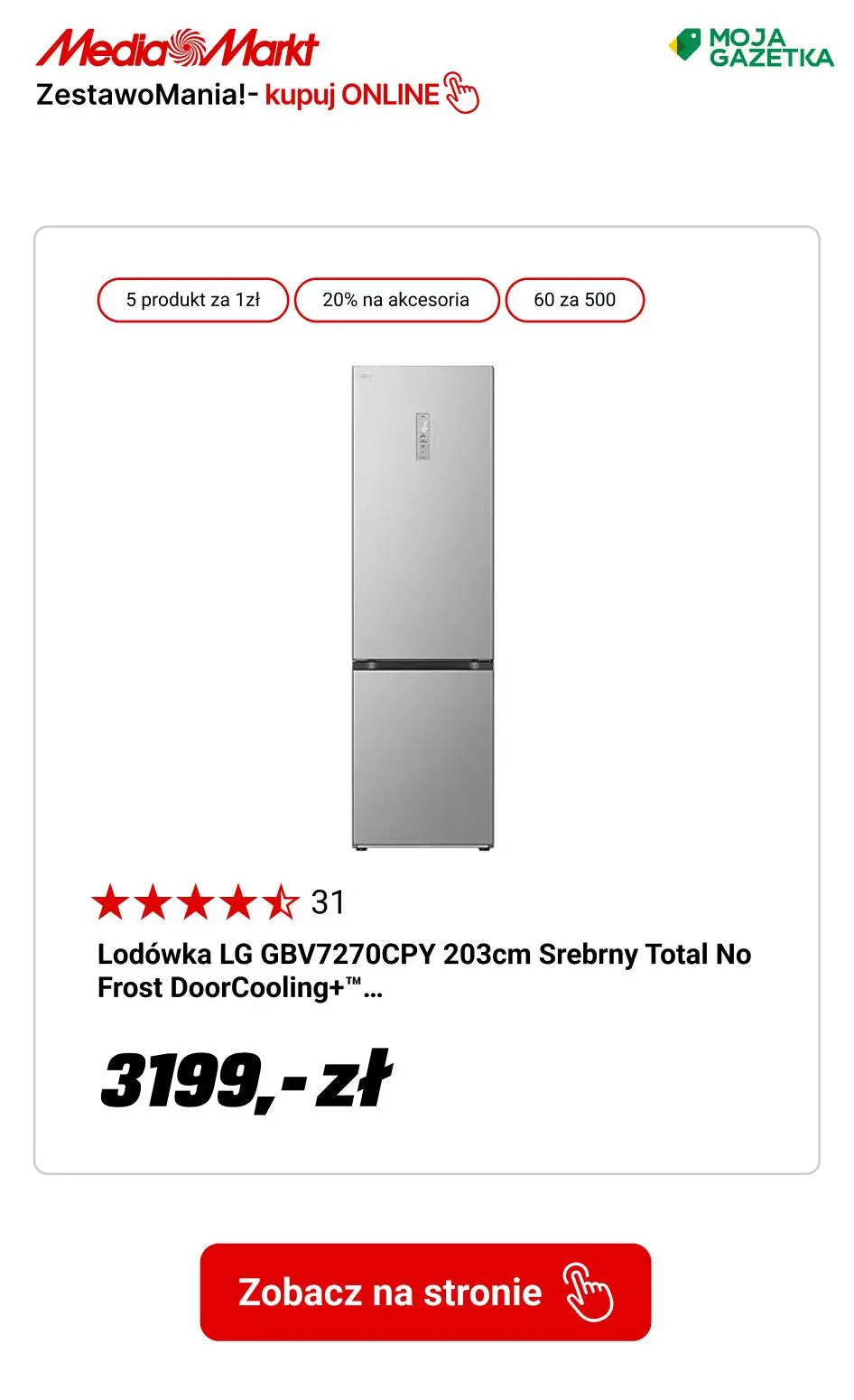 gazetka promocyjna Media Markt ZestawoMania w MediaMarkt! Kupuj AGD w zestawach i oszczędzaj - Strona 5