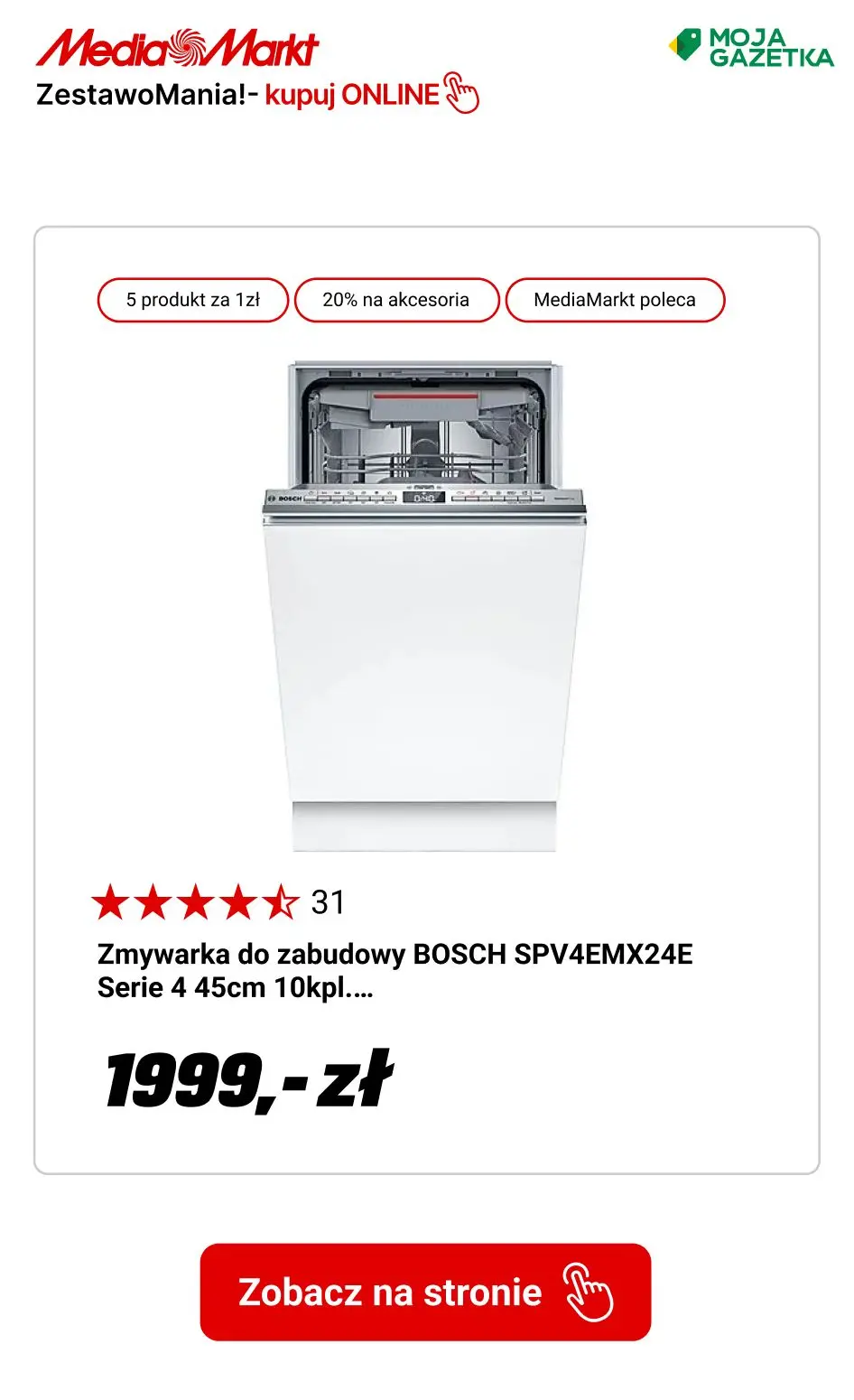 gazetka promocyjna Media Markt ZestawoMania w MediaMarkt! Kupuj AGD w zestawach i oszczędzaj - Strona 6