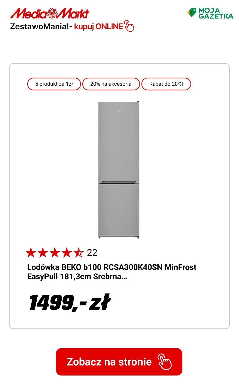 gazetka promocyjna Media Markt ZestawoMania w MediaMarkt! Kupuj AGD w zestawach i oszczędzaj - Strona 10