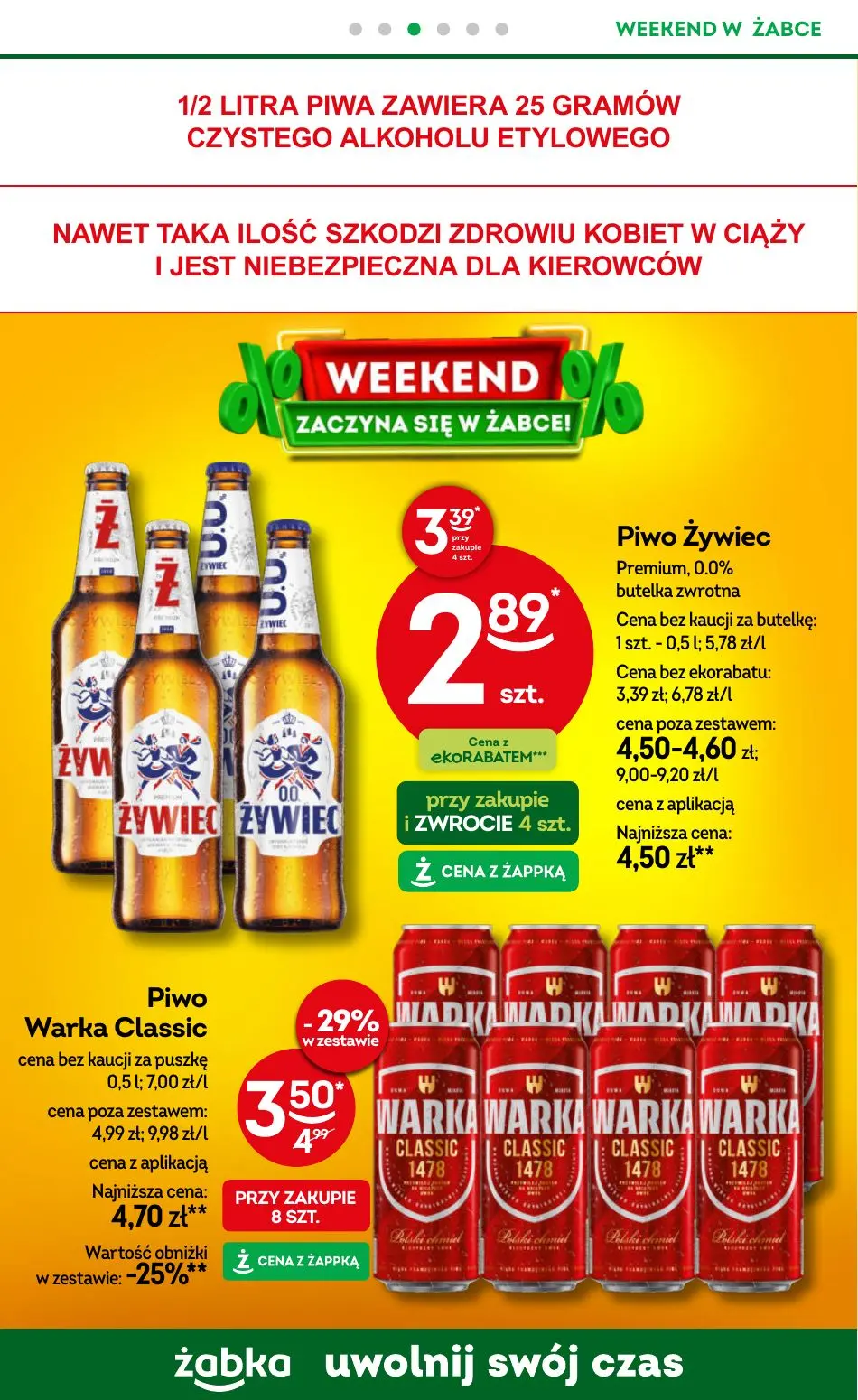 gazetka promocyjna Żabka Oferta weekendowa - Strona 4