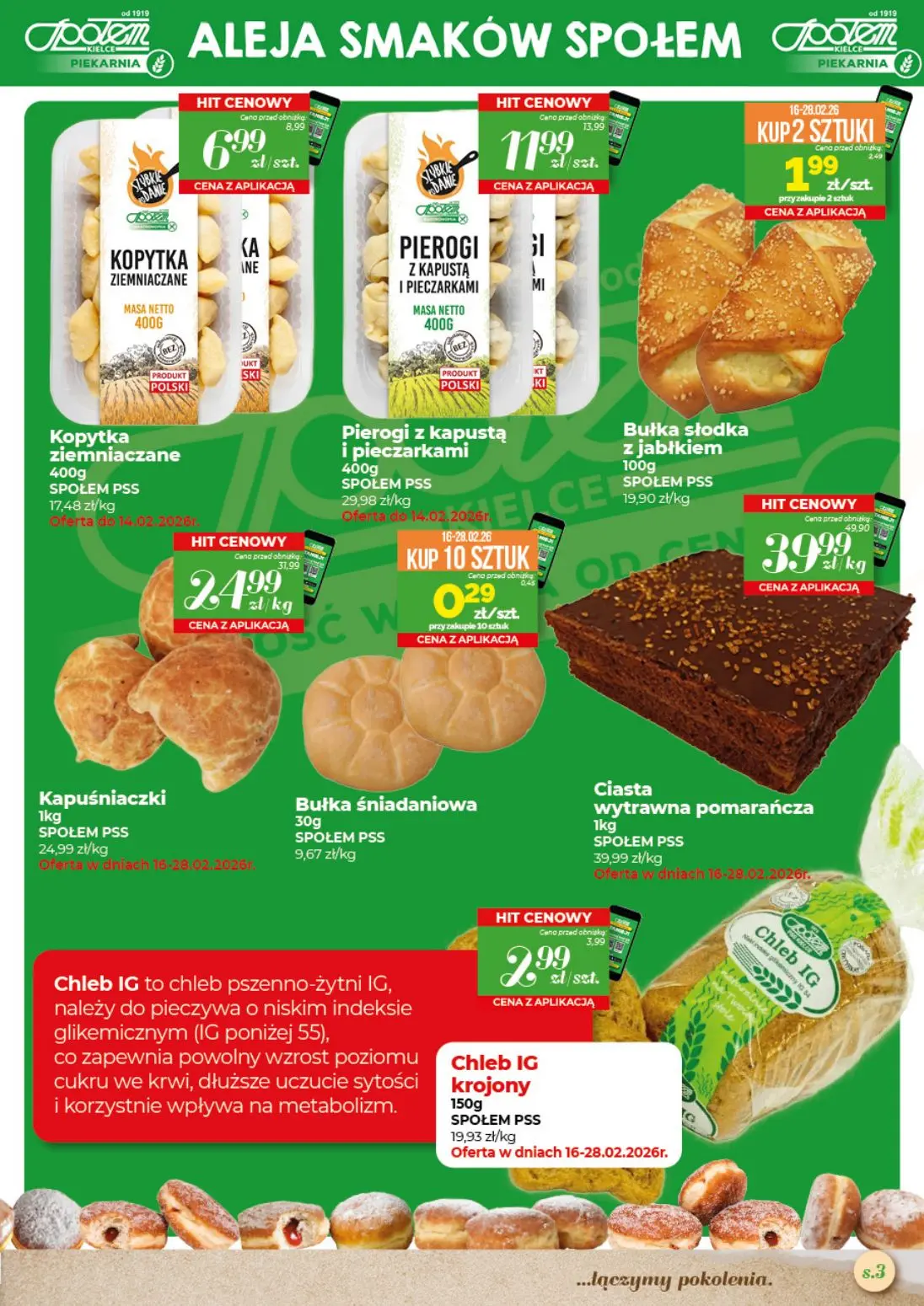 gazetka promocyjna Społem Kielce Jakość wyższa od ceny - Strona 3