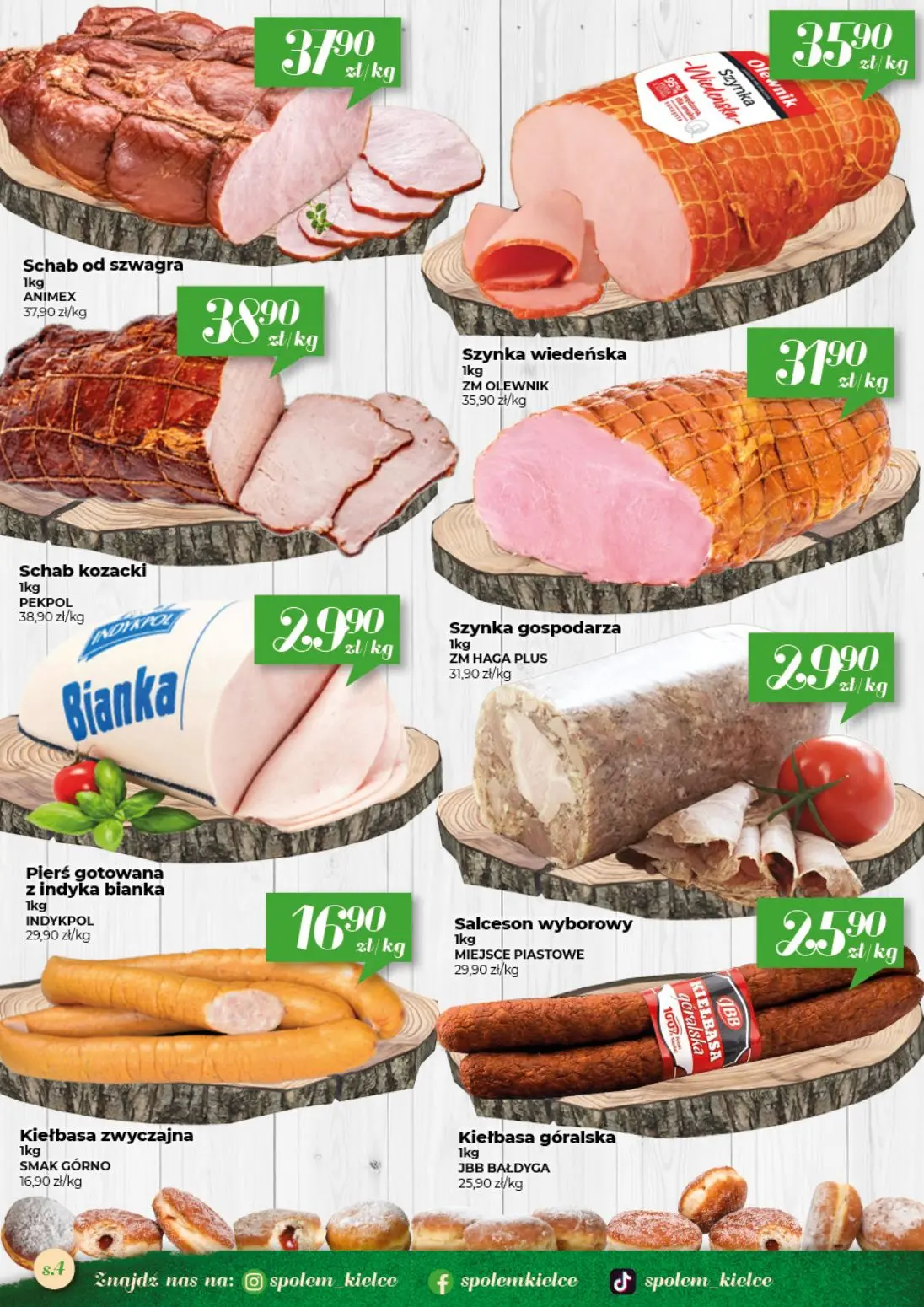 gazetka promocyjna Społem Kielce Jakość wyższa od ceny - Strona 4
