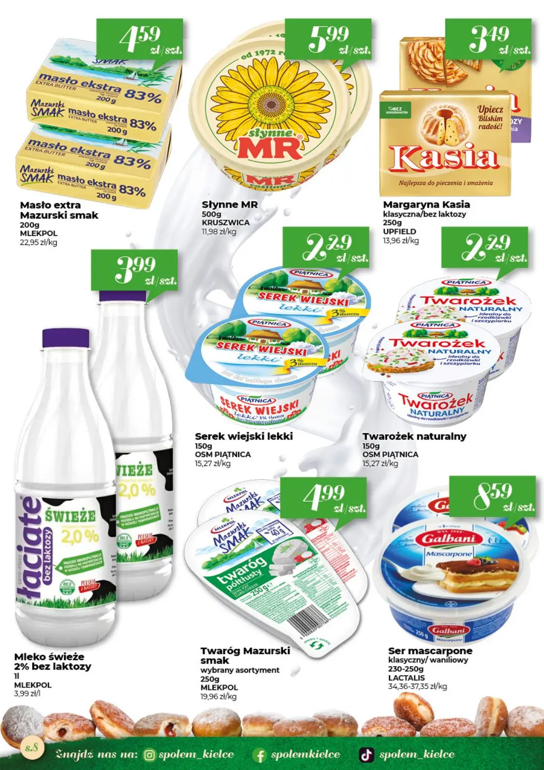 gazetka promocyjna Społem Kielce Jakość wyższa od ceny - Strona 8