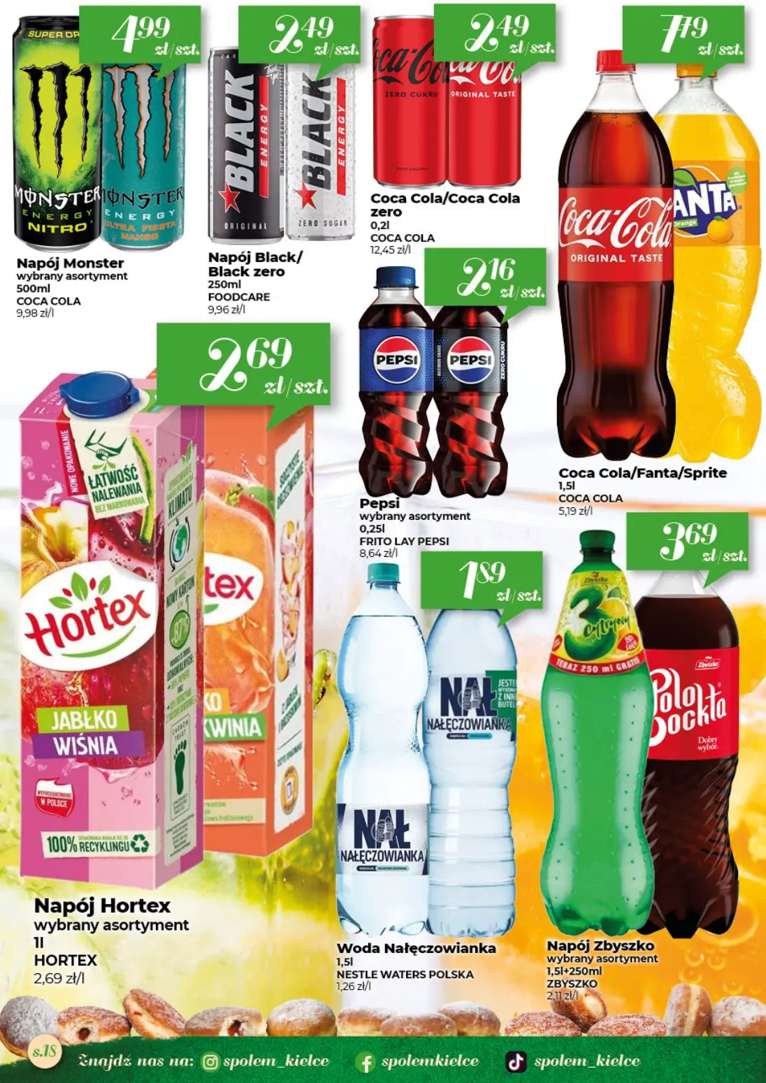 gazetka promocyjna Społem Kielce Jakość wyższa od ceny - Strona 18