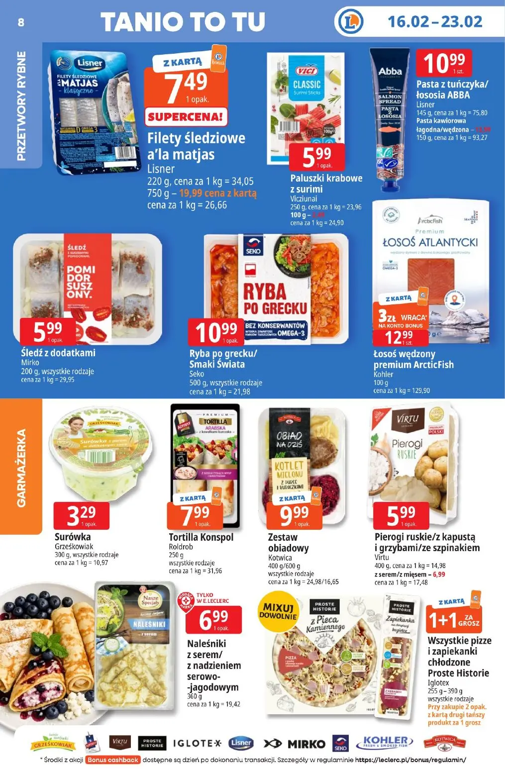 gazetka promocyjna E.Leclerc Tanio to tu! - Strona 8
