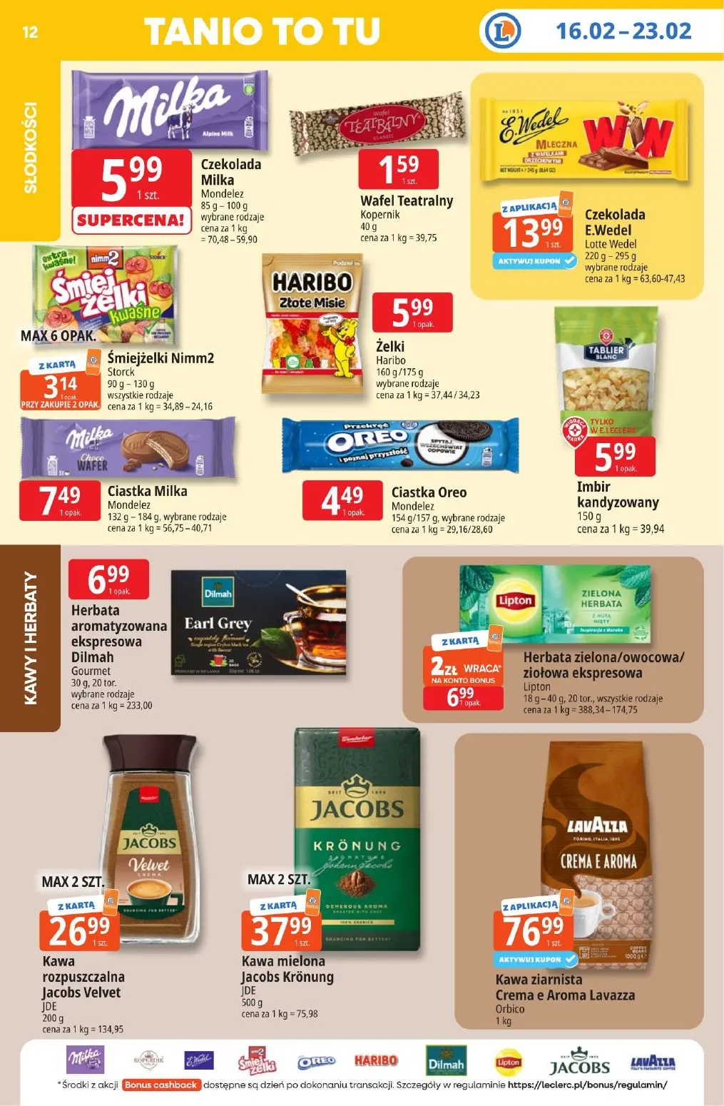 gazetka promocyjna E.Leclerc Tanio to tu! - Strona 12