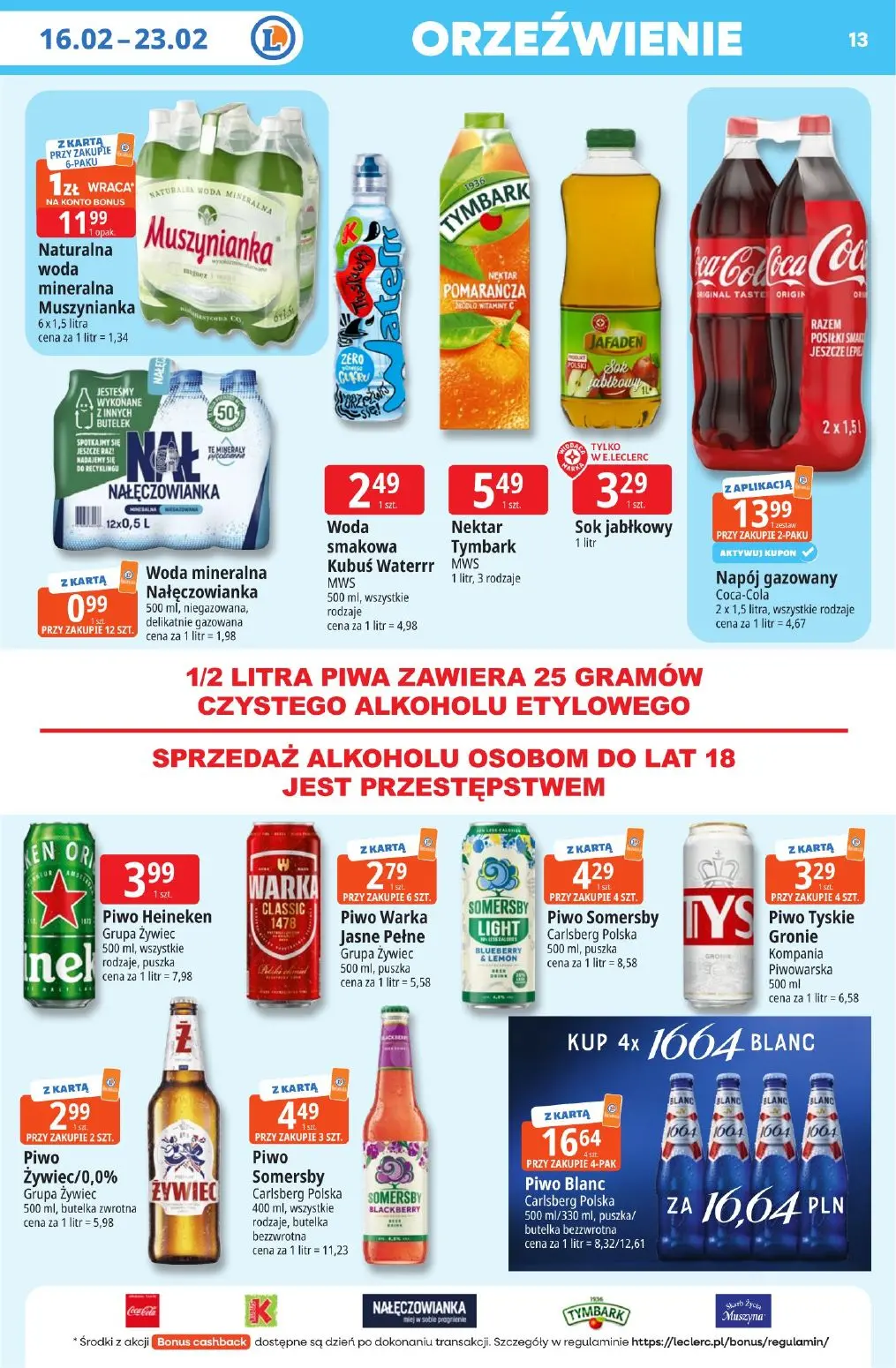 gazetka promocyjna E.Leclerc Tanio to tu! - Strona 13