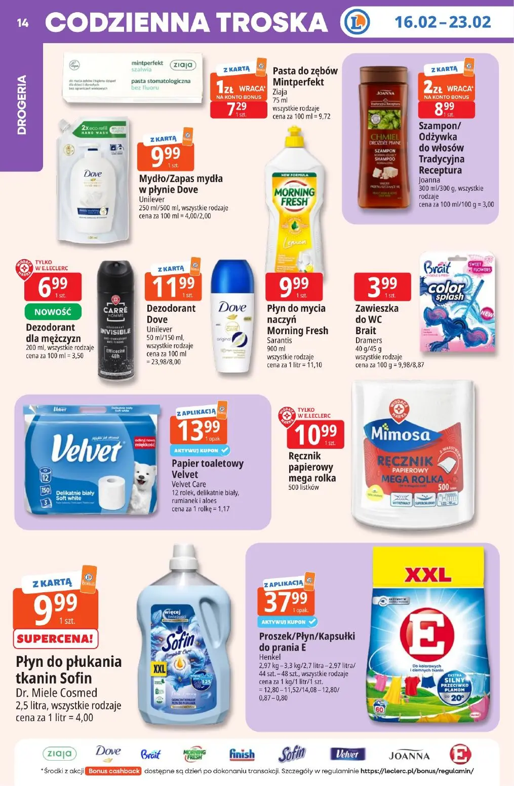 gazetka promocyjna E.Leclerc Tanio to tu! - Strona 14