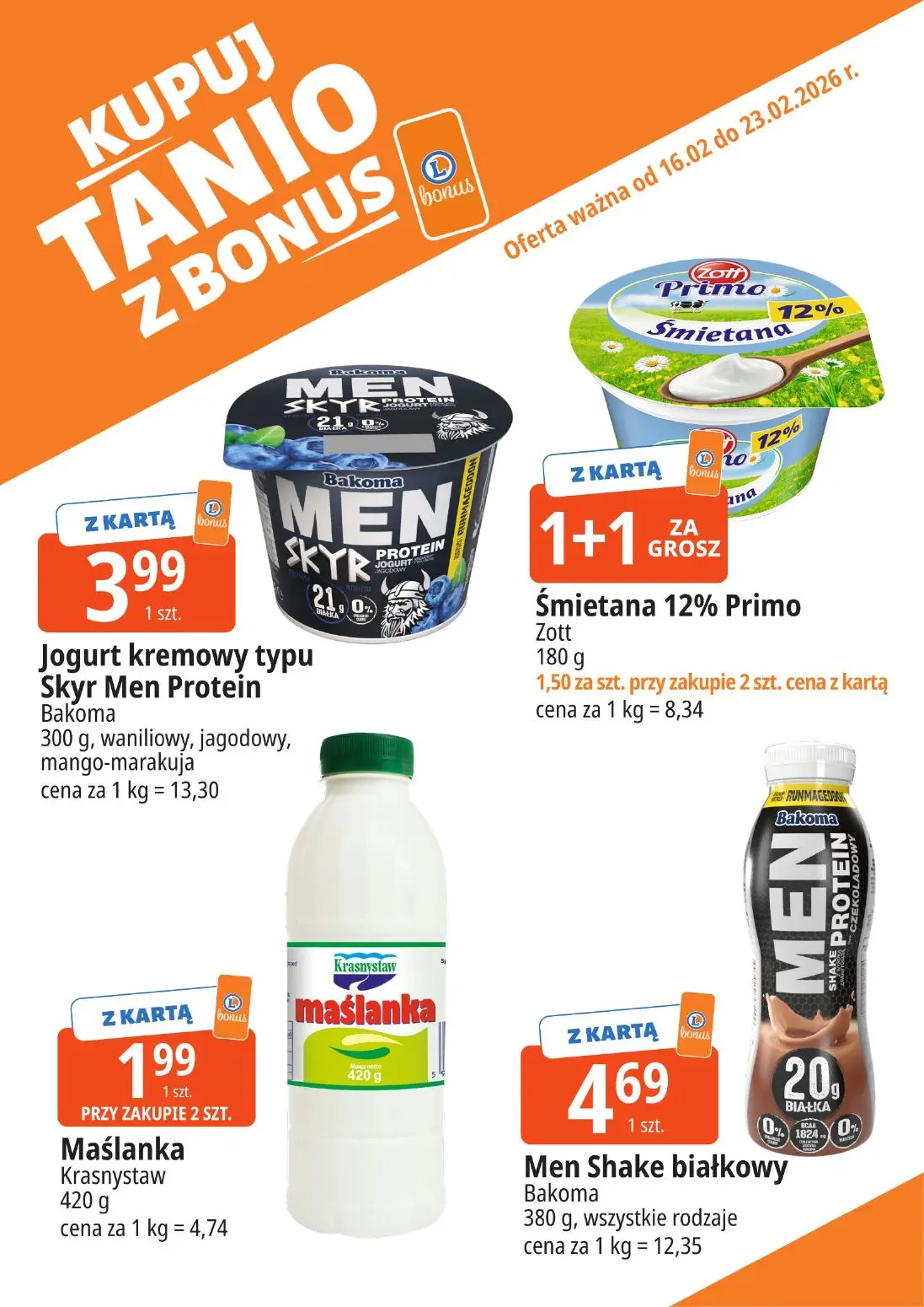 gazetka promocyjna E.Leclerc Kupuj tanio z bonusem - Strona 2