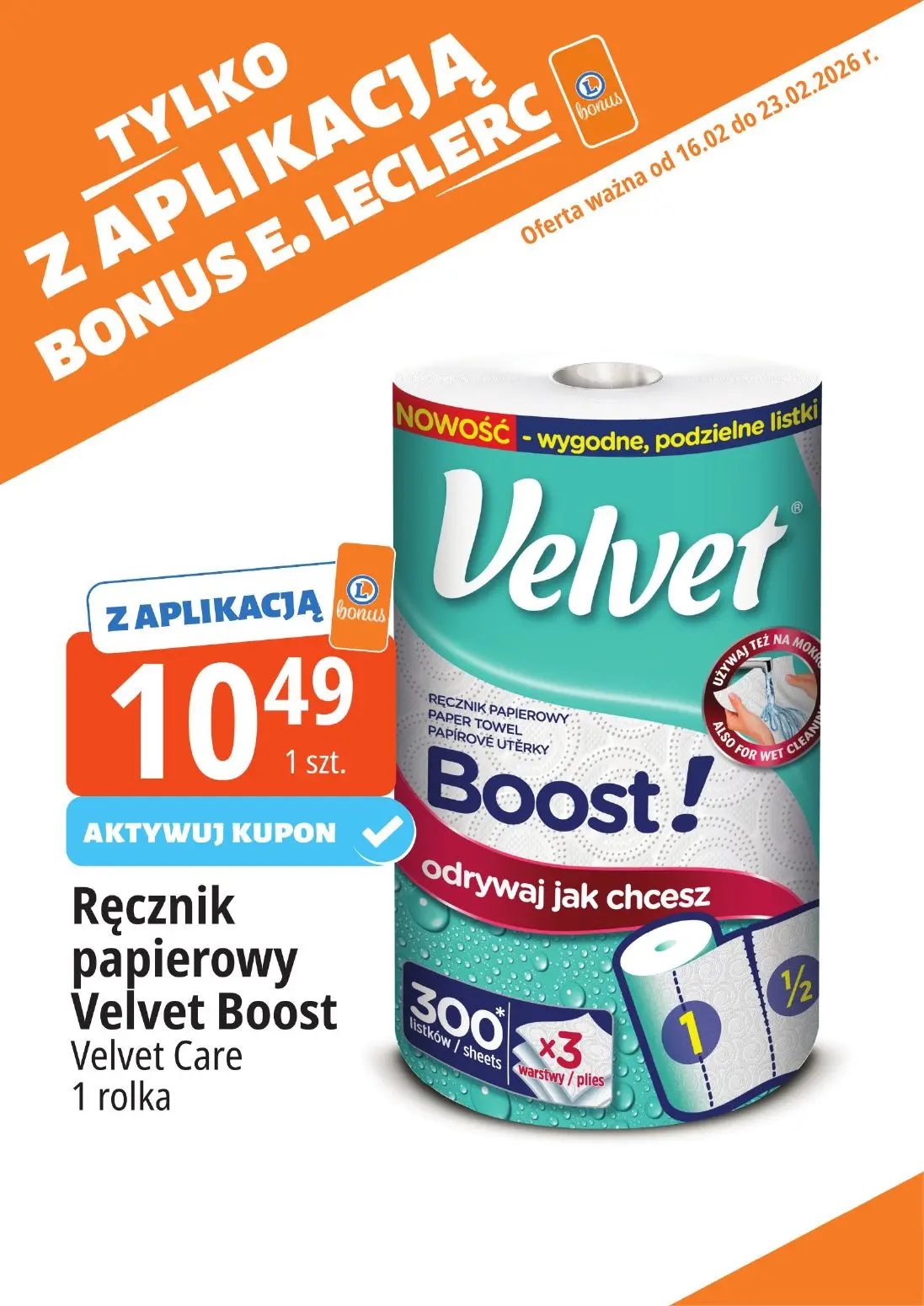 gazetka promocyjna E.Leclerc Kupuj tanio z bonusem - Strona 9