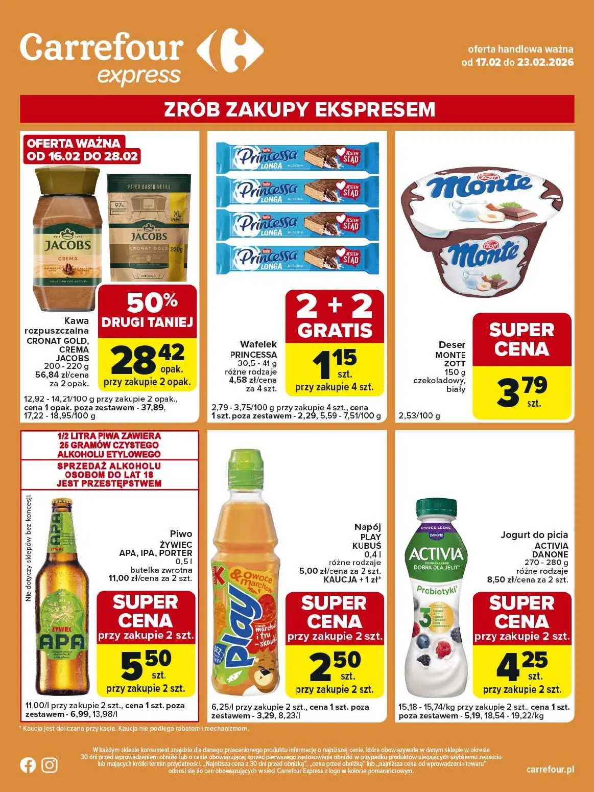 gazetka promocyjna Carrefour Express Zrób zakupy ekspresem - Strona 2
