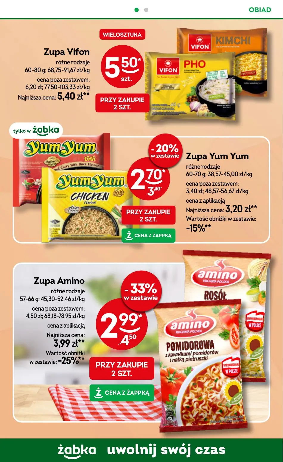 gazetka promocyjna Żabka Uwolnij swój czas! - Strona 48