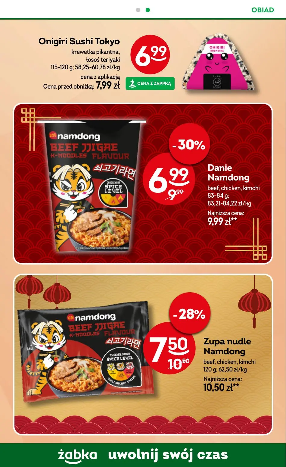 gazetka promocyjna Żabka Uwolnij swój czas! - Strona 49