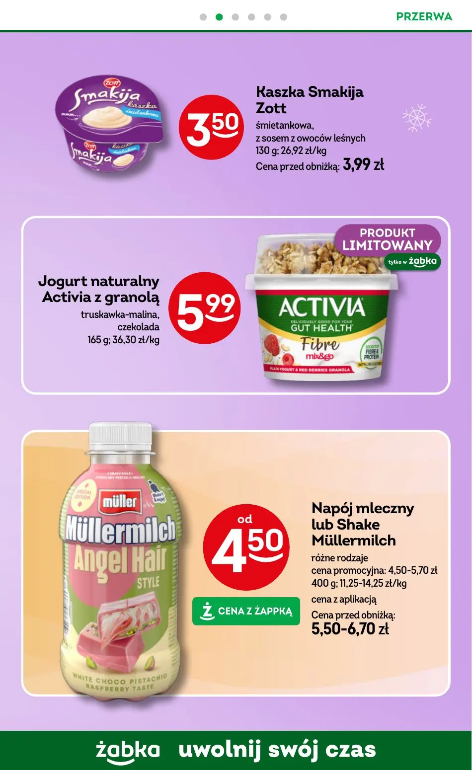 gazetka promocyjna Żabka Uwolnij swój czas! - Strona 51