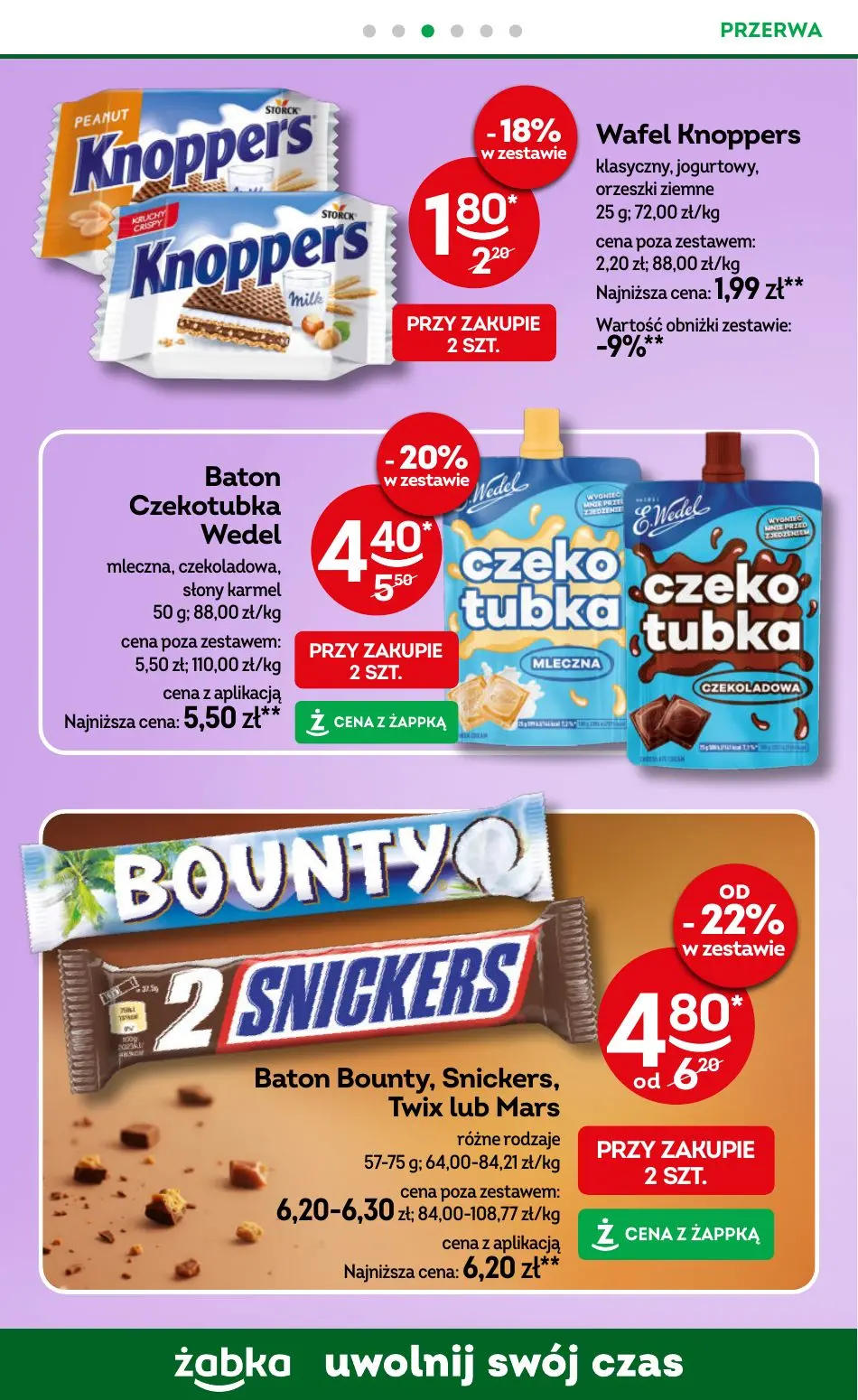 gazetka promocyjna Żabka Uwolnij swój czas! - Strona 52