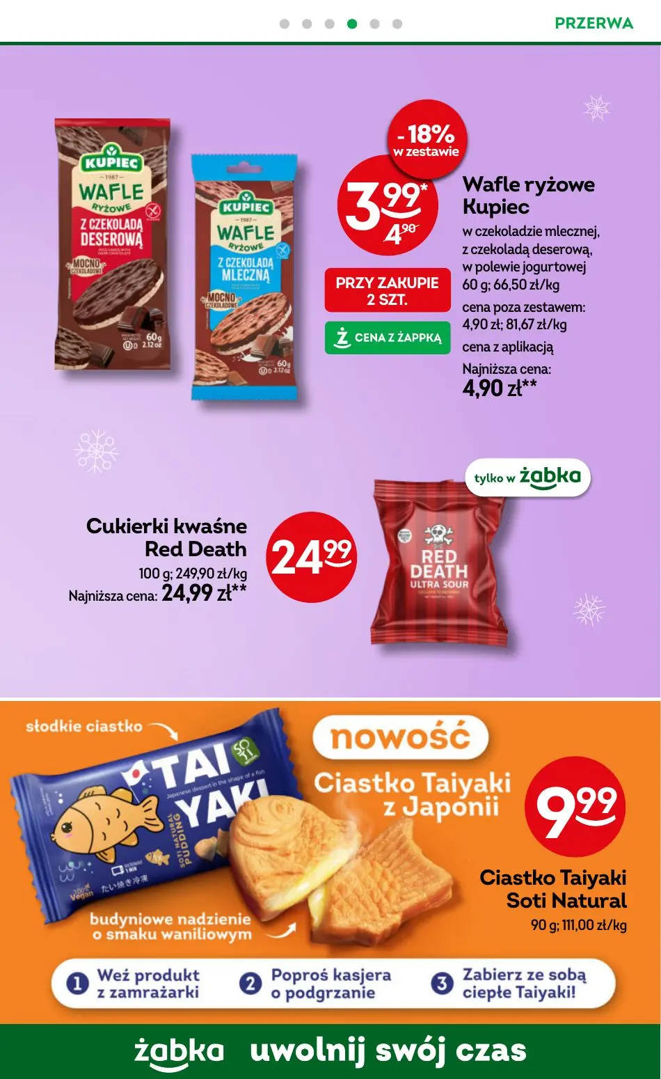 gazetka promocyjna Żabka Uwolnij swój czas! - Strona 53