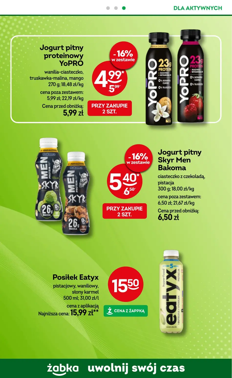 gazetka promocyjna Żabka Uwolnij swój czas! - Strona 58